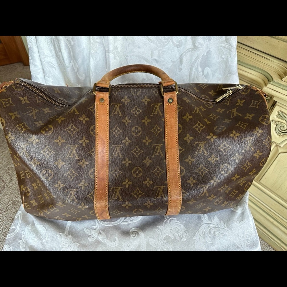 Louis Vuitton Monogram Keepall 50 Duffel Bag